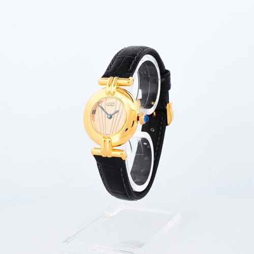 Cartier Must Colisée - Montre en vermeil cadran Art déco 58 Facettes 549