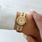 Hermès Clipper - Montre SM en acier et plaqué or 58 Facettes 547