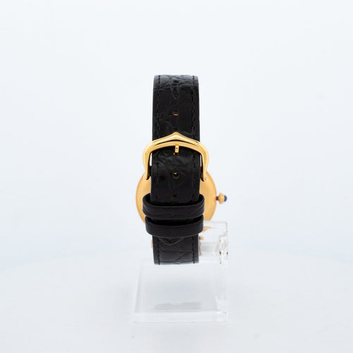 Cartier Must Vendôme - Montre LM en vermeil, cadran Trinity ivoire 58 Facettes 550