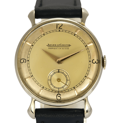 Jaeger-LeCoultre - Montre en acier, cadran deux tons