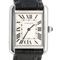 Cartier Tank Solo - Montre quartz bracelet cuir
