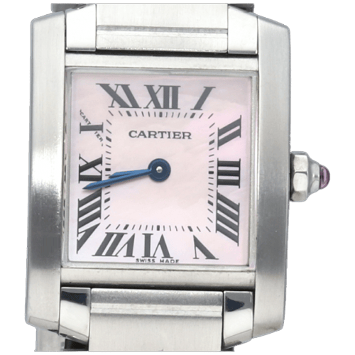 Cartier Tank Française - Montre en acier