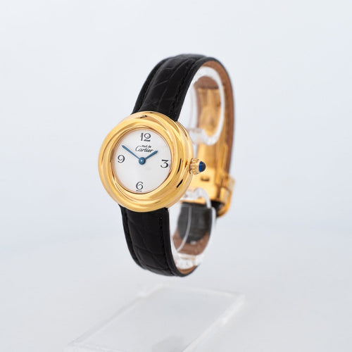 Montre Cartier Must Trinity - Montre 27 mm en vermeil cadran ivoire 58 Facettes 556