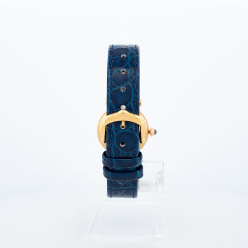 Cartier Must Vendôme - Montre SM en vermeil cadran ivoire Breguet 58 Facettes 558