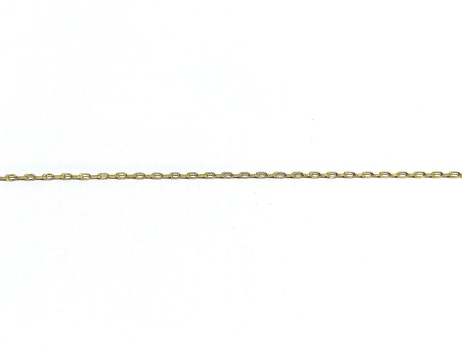 Collier Chaîne maille forçat en or jaune 58 Facettes 1794495