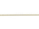 Collier Chaîne maille forçat en or jaune 18 carats 58 Facettes 1794571