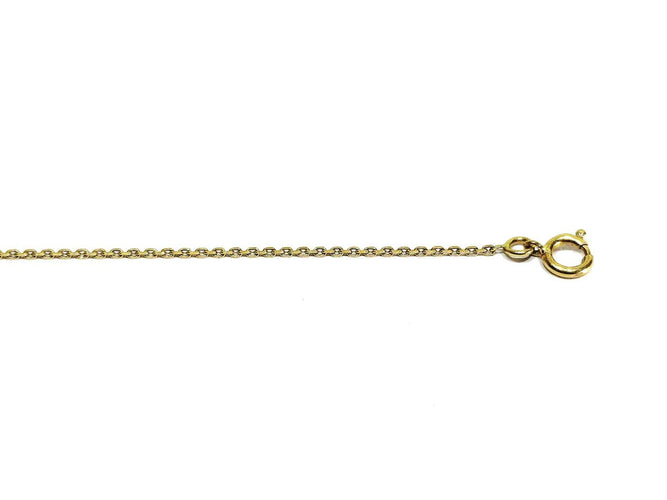 Collier Chaîne maille forçat en or jaune 18 carats 58 Facettes 1794571