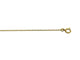 Collier Chaîne maille forçat en or jaune 18 carats 58 Facettes 1794571