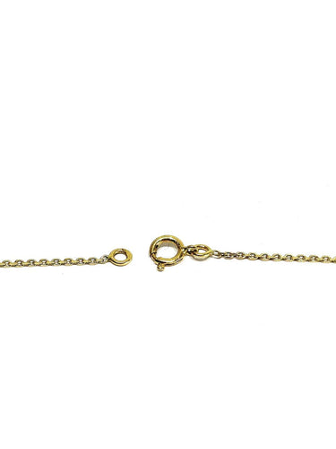 Collier Chaîne maille forçat en or jaune 18 carats 58 Facettes 1794571