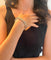 Bvlgari Bzero1 - Bracelet en acier et or jaune 58 Facettes AZ-PG-262170