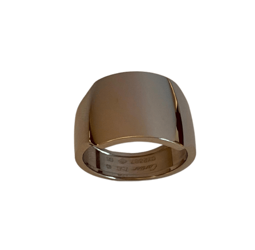 66 Cartier Santos Dumont - Bague homme en or blanc 58 Facettes AZ-PG-261235
