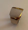 66 Cartier Santos Dumont - Bague homme en or blanc 58 Facettes AZ-PG-261235