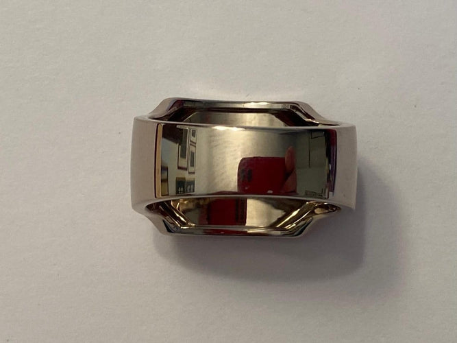 66 Cartier Santos Dumont - Bague homme en or blanc 58 Facettes AZ-PG-261235