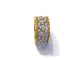 Bague 49 Buccellati Eternelle Vietri - Bague en or jaune et blanc avec diamants 58 Facettes AZ-JAUETE006370