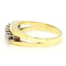 55 Bague rivière en or jaune 14k et diamants 58 Facettes 739BA26D3083404BAB085A134391534F