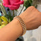 Bracelet ancien à maillons ovales allongés en or 14k 58 Facettes 69DC59320180400A8578F7860D4025C0