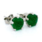 Boucles d'oreilles Boucles d’oreilles puces en platine avec émeraudes de 2,76 ct 58 Facettes C6BDB1AFF185464FAE3658D3AAC06801