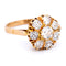 56 Bague cluster ancienne en or 14k et diamants 58 Facettes D39F64A5246947F991169FA5FE4AB769