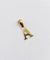 Pendentif lettre A vintage en or 18k 58 Facettes A07574