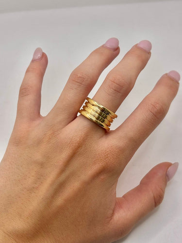 56 Bulgari B.zero1 - Bague en or jaune 18K 58 Facettes 2132