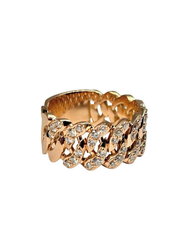 60 Bague en or rose et diamants 0,60 ct 58 Facettes 2130