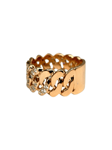 60 Bague en or rose et diamants 0,60 ct 58 Facettes 2130
