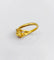 51 Art nouveau - Bague en or rose 18K ciselé 58 Facettes A07575