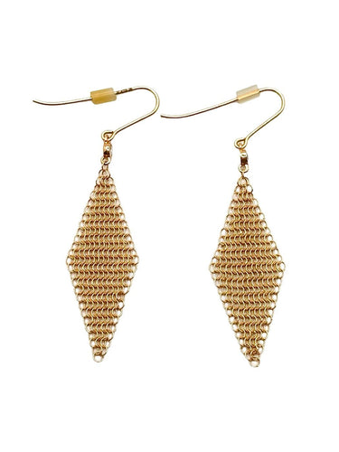 Boucles d'oreilles Tiffany & Co Elsa Peretti - Boucles d'oreilles en or jaune et diamants 58 Facettes 2133