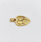 Les Amoureux de Peynet - Pendentif médaille en or 18k 58 Facettes A07576