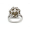 52 Bague marguerite en or blanc 750 et diamant 58 Facettes SA009