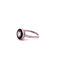 53 Bird's Eye - Bague en platine avec diamant et saphirs 58 Facettes 50477
