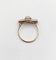 53 Bague marquise Art déco en or rose, diamants et saphirs 58 Facettes A07579