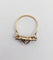 53 Bague marquise Art déco en or rose, diamants et saphirs 58 Facettes A07579