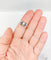 53 Bague marquise Art déco en or rose, diamants et saphirs 58 Facettes A07579