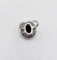 50 Bague pompadour Art déco en or blanc, saphir et diamants 58 Facettes A07580