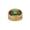 Bague 49 Bague bandeau en deux ors 18K avec émeraude 58 Facettes SA023