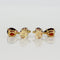 Boucles d'oreilles Parure boucles d’oreilles et pendentif en or jaune, grenats et diamants 58 Facettes S002