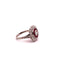 Bague 53 Scarlet Passion - Bague vintage en platine, diamants et rubis 58 Facettes 50479