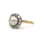 Bague 55 Bague ancienne - Bague en or jaune, diamants et perle fine 58 Facettes SA079