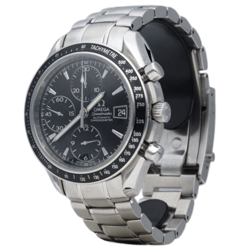 Montre Omega Speedmaster Day-Date - Montre chronographe en acier 58 Facettes MT45383