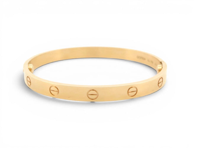 Cartier Love - Bracelet jonc classique en or jaune 18k 58 Facettes 275434