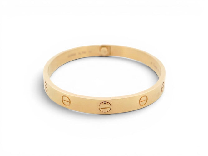 Cartier Love - Bracelet jonc classique en or jaune 18k 58 Facettes 275434