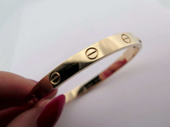 Cartier Love - Bracelet jonc classique en or jaune 18k 58 Facettes 275434