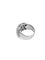 56 Bague cocktail certifiée HRD en or blanc 18 carats et diamants 58 Facettes A2089