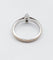52.5 Bague solitaire en or blanc et diamant taille marquise 58 Facettes A07558