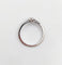 52.5 Bague solitaire en or blanc et diamant taille marquise 58 Facettes A07558