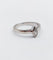 52.5 Bague solitaire en or blanc et diamant taille marquise 58 Facettes A07558
