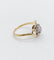 55 Bague toi et moi antique en or 18k, platine et diamants 58 Facettes A07523