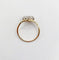 55 Bague toi et moi antique en or 18k, platine et diamants 58 Facettes A07523