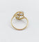 55 Bague toi et moi antique en or 18k, platine et diamants 58 Facettes A07523